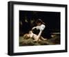 Young Woman and Child, 1881-William Adolphe Bouguereau-Framed Giclee Print