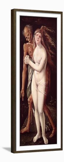 Young Woman and Death, 1517-Hans Baldung Grien-Framed Giclee Print