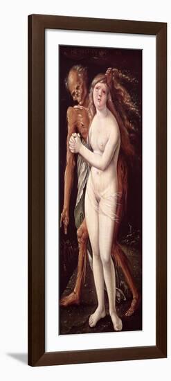 Young Woman and Death, 1517-Hans Baldung Grien-Framed Giclee Print