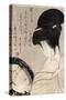 Young Woman Applying Make-Up, c.1795-96-Kitagawa Utamaro-Stretched Canvas