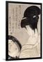 Young Woman Applying Make-Up, c.1795-96-Kitagawa Utamaro-Framed Giclee Print