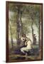 Young Woman at Her Toilet-Jean-Baptiste-Camille Corot-Framed Giclee Print