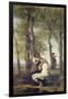 Young Woman at Her Toilet-Jean-Baptiste-Camille Corot-Framed Giclee Print