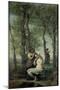 Young Woman at Her Toilet-Jean-Baptiste-Camille Corot-Mounted Premium Giclee Print