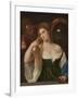 Young Woman at Her Toilette, Ca 1515-Titian (Tiziano Vecelli)-Framed Giclee Print