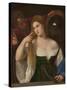 Young Woman at Her Toilette, Ca 1515-Titian (Tiziano Vecelli)-Stretched Canvas