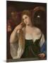 Young Woman at Her Toilette, Ca 1515-Titian (Tiziano Vecelli)-Mounted Giclee Print