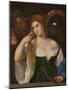 Young Woman at Her Toilette, Ca 1515-Titian (Tiziano Vecelli)-Mounted Giclee Print