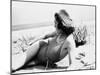 Young Woman at the Beach, Ca. 1938-null-Mounted Premium Photographic Print