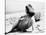 Young Woman at the Beach, Ca. 1938-null-Stretched Canvas