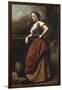 Young Woman at the Well-Jean-Baptiste-Camille Corot-Framed Giclee Print