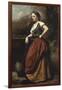 Young Woman at the Well-Jean-Baptiste-Camille Corot-Framed Giclee Print