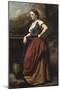 Young Woman at the Well-Jean-Baptiste-Camille Corot-Mounted Giclee Print