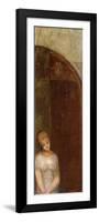 Young Woman Beneath an Arch-Odilon Redon-Framed Giclee Print