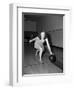 Young Woman Bowling-Philip Gendreau-Framed Photographic Print