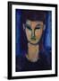 Young Woman, C1910-Amadeo Modigliani-Framed Giclee Print