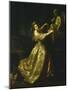 Young Woman Decorating the Statue of Love-Alexander Roslin-Mounted Giclee Print