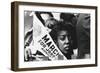 Young Woman Demonstrator at the March on Washington for Jobs and Freedom-null-Framed Photo