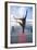 Young Woman Doing Yoga on Pier in Tahoe City, California-Justin Bailie-Framed Photographic Print