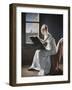 Young Woman Drawing, c.1801-Marie Denise Villers-Framed Giclee Print