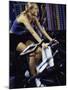 Young Woman Exercising in a Gym-null-Mounted Photographic Print