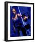 Young Woman Exercising in a Gym-null-Framed Photographic Print