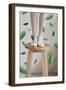 Young Woman Feet in Socks on a Stool-Carolina Hernandez-Framed Photographic Print