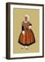 Young Woman from Angevine-Elizabeth Whitney Moffat-Framed Art Print