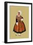 Young Woman from Angevine-Elizabeth Whitney Moffat-Framed Art Print