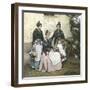 Young Woman from Valencia, Spain, Circa 1885-1890-Leon, Levy et Fils-Framed Photographic Print