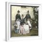 Young Woman from Valencia, Spain, Circa 1885-1890-Leon, Levy et Fils-Framed Photographic Print