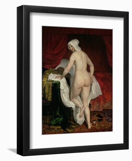 Young Woman Going to Bed, circa 1650-Jacob van Loo-Framed Giclee Print