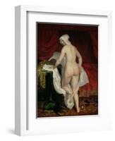 Young Woman Going to Bed, circa 1650-Jacob van Loo-Framed Giclee Print