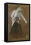 Young Woman, Half-Undressed, 1866-68-Edgar Degas-Framed Stretched Canvas