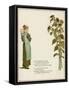 Young Woman Holding a Baby, with Sunflowers-Kate Greenaway-Framed Stretched Canvas