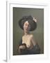 Young Woman in a Black Hat, 1908-Félix Vallotton-Framed Giclee Print