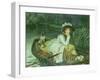 Young Woman in a Boat, or Reflections, circa 1870-James Tissot-Framed Giclee Print