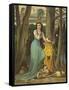 Young Woman in a Green Dress-Boyle-Framed Stretched Canvas