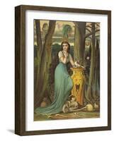 Young Woman in a Green Dress-Boyle-Framed Giclee Print