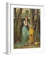 Young Woman in a Green Dress-Boyle-Framed Giclee Print