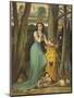 Young Woman in a Green Dress-Boyle-Mounted Premium Giclee Print
