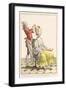 Young Woman in a Peignoir, Plate 31, Galerie Des Modes et Costumes Francais, c.1778-Pierre Thomas Le Clerc-Framed Giclee Print