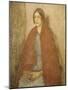 Young Woman in a Red Shawl-Gwen John-Mounted Giclee Print