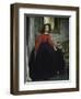 Young Woman in a Short Red Jacket-James Tissot-Framed Giclee Print