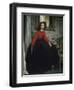 Young Woman in a Short Red Jacket-James Tissot-Framed Giclee Print