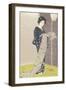Young woman in a summer kimono,1920-Goyo Hashiguchi-Framed Giclee Print