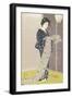 Young woman in a summer kimono,1920-Goyo Hashiguchi-Framed Giclee Print