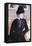 Young Woman In Black-Mary Cassatt-Framed Stretched Canvas