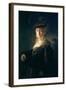 Young Woman in Fancy Dress-Rembrandt van Rijn-Framed Giclee Print