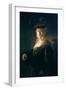 Young Woman in Fancy Dress-Rembrandt van Rijn-Framed Giclee Print